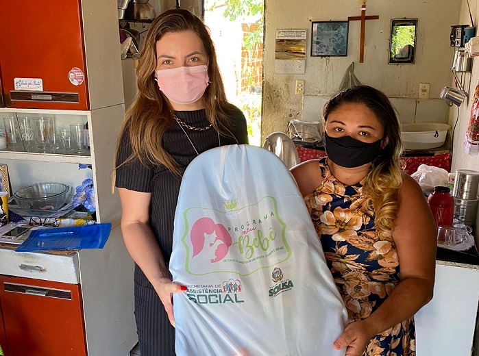 Prefeitura de Sousa iniciou mais uma etapa do Programa Meu Bebê com entrega de enxovais